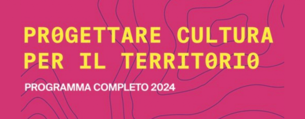 Professione progettista culturale — Iscrizioni fino al 12 gennaio 2024